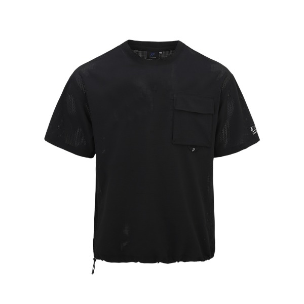 [IJP DESIGN] 이안폴터디자인 남성 포켓포인트 티셔츠 - IPM3MTS811 BK